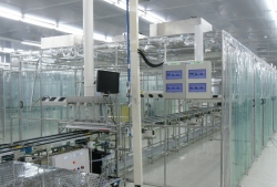 千级网格防静电帘洁净棚